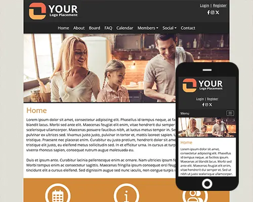 timpani website design screenshot