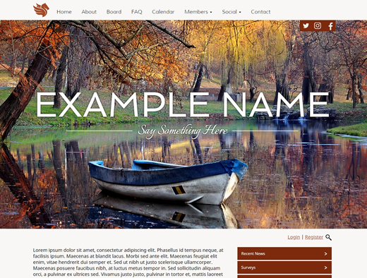 website design